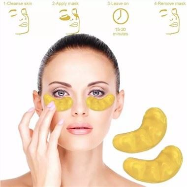 Mặt nạ mắt Collagen pha lê vàng 24K