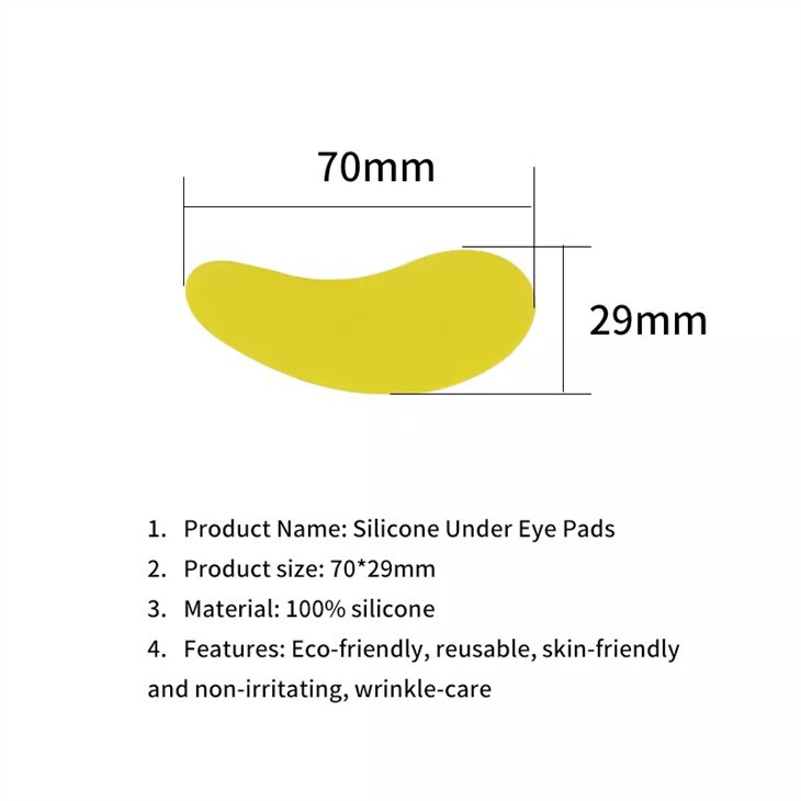 size- silicone eye mask