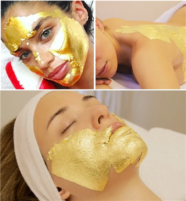 Giấy lá vàng, sản phẩm tốt cho việc chăm sóc da, dự án trang trí sang trọng.